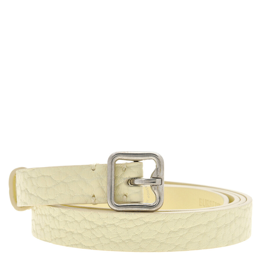 Burberry B Buckle Leather Belt, Size Medium 8081807 - Jomashop