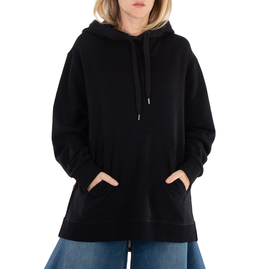 Back Check Panel Cotton Hoodie