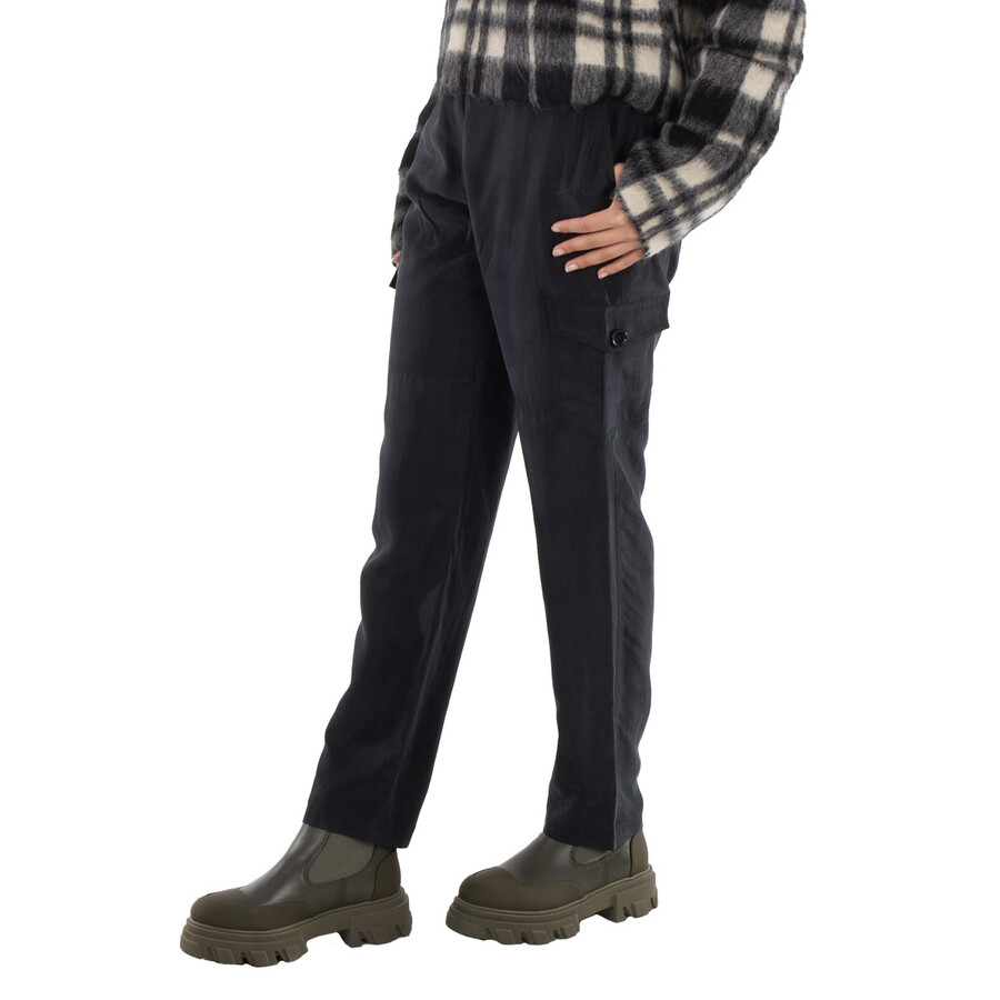 Black Brookgreen Casual Trousers, Brand Size 10 (US Size 8)
