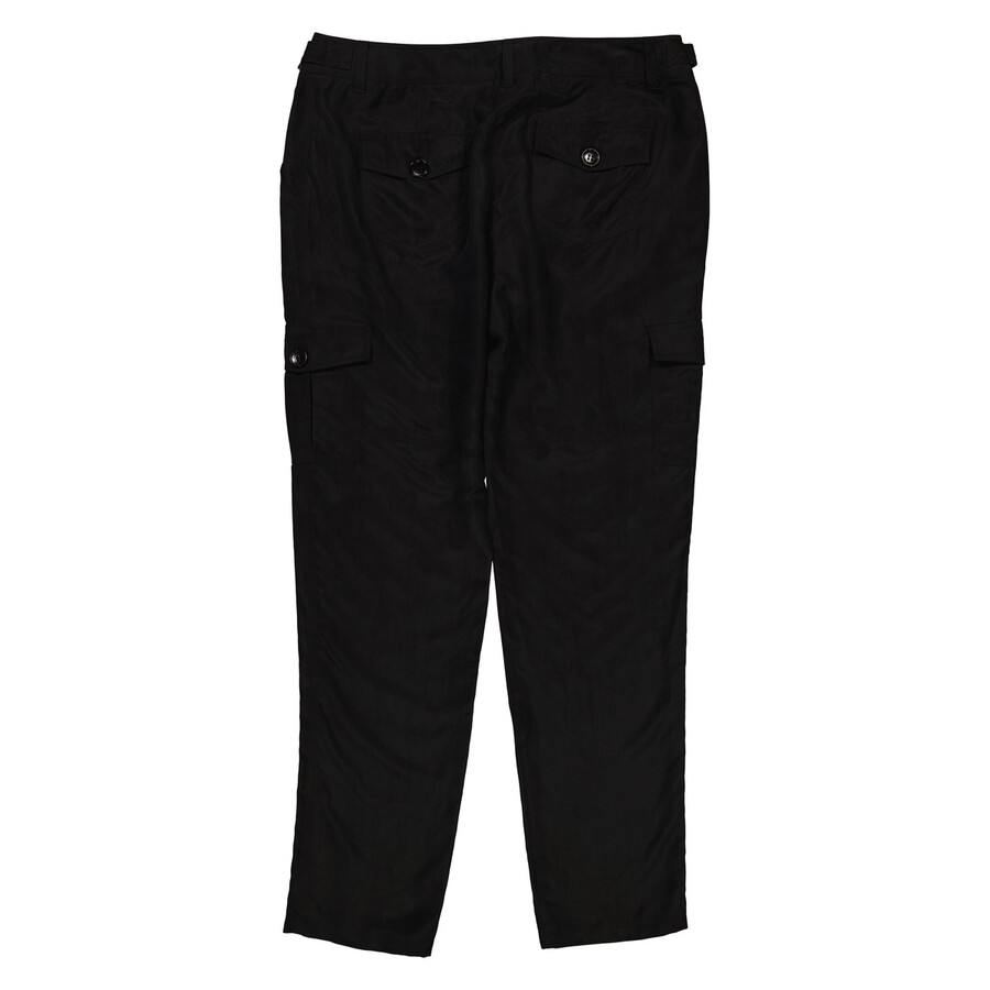Black Brookgreen Casual Trousers, Brand Size 10 (US Size 8)