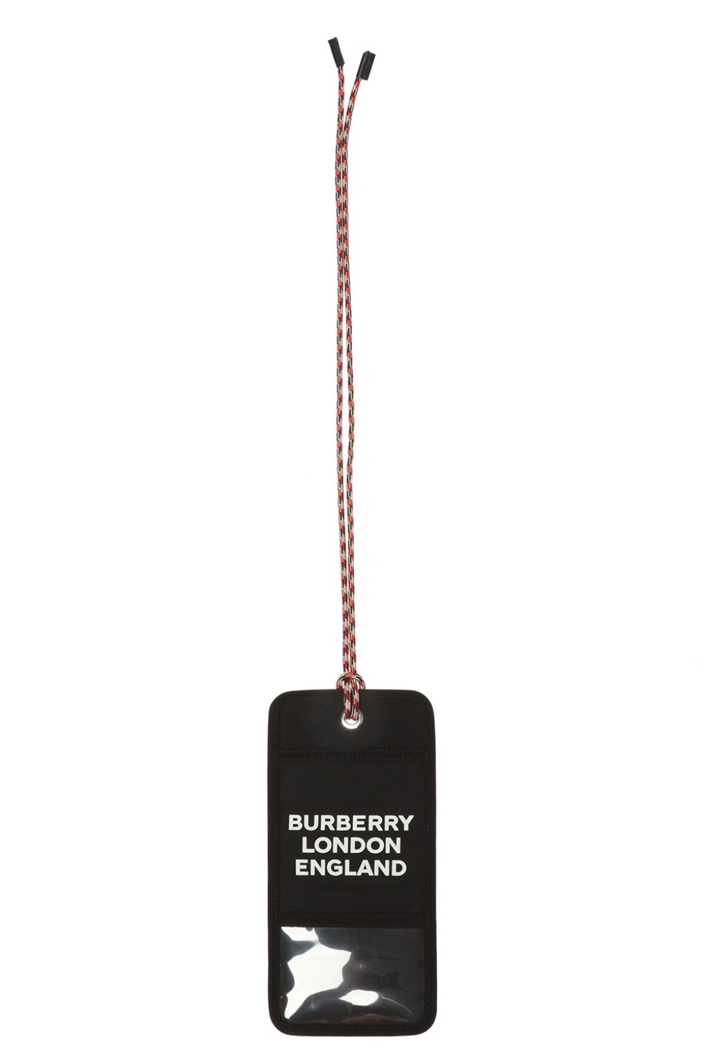 Burberry Black Card Case With A Neck Strap 8012794 5045557384451 