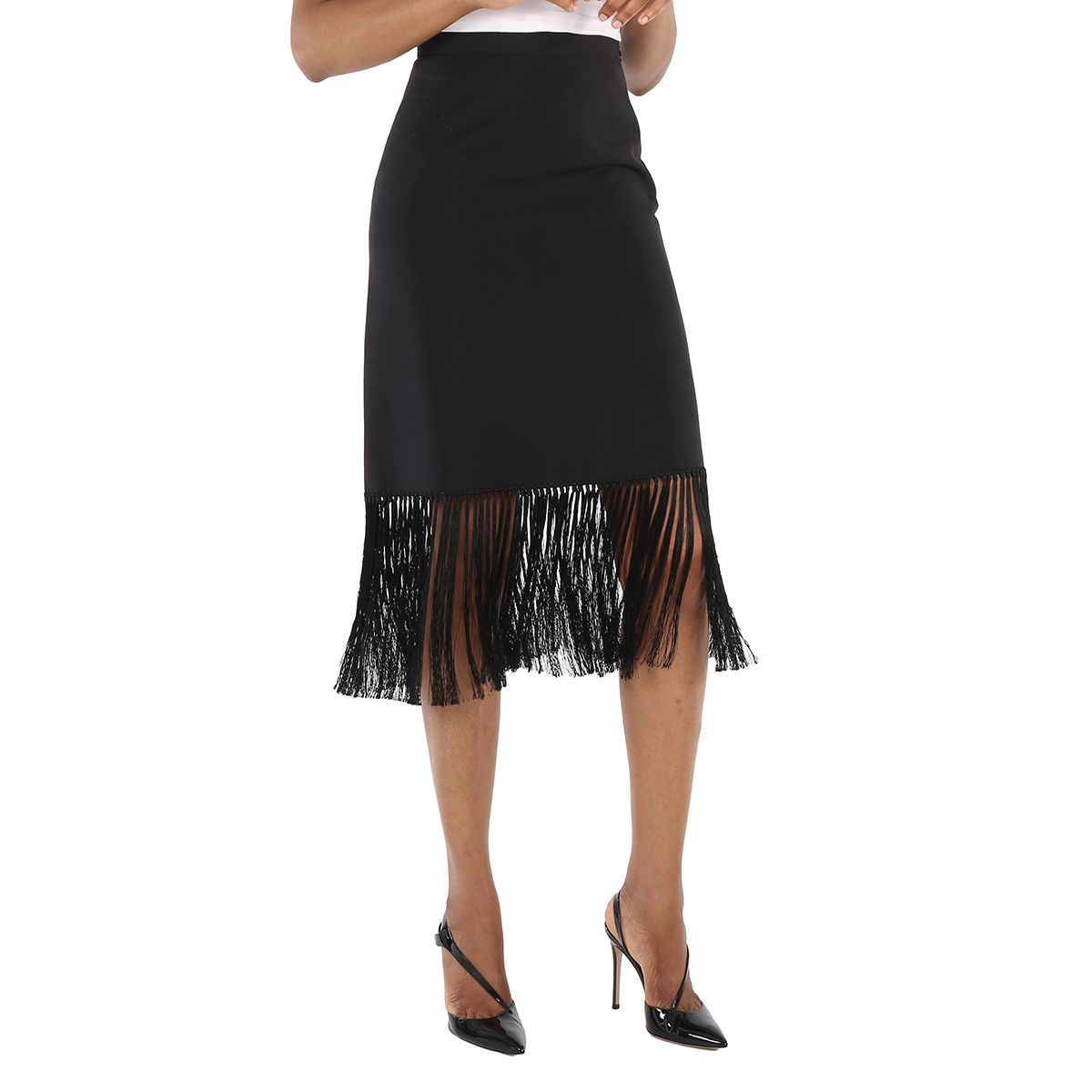 Fringed Skirt Mohair Decorative Wool Basket