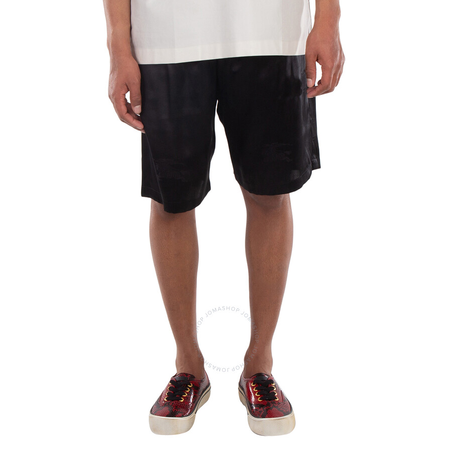 Burberry Bradeston EKD Silk Shorts, Size Small 8071701