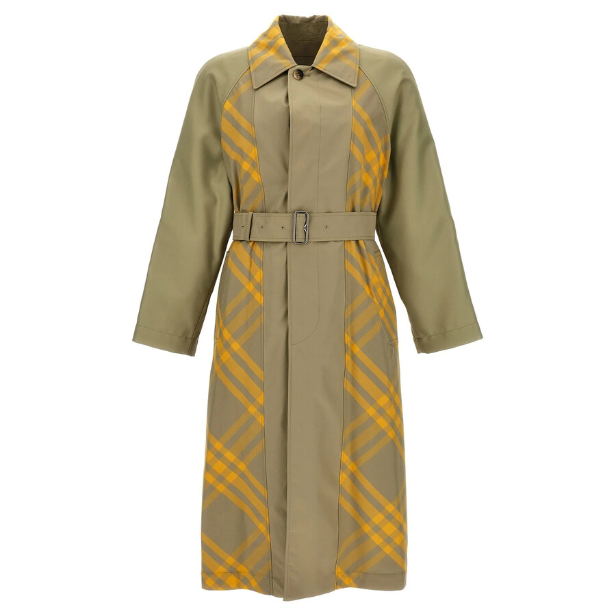 Burberry Long Bradford Reversible Car Coat, Brand Size 52