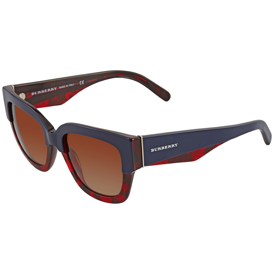 Burberry Brown Gradient Square Ladies Sunglasses BE4252 3652/13