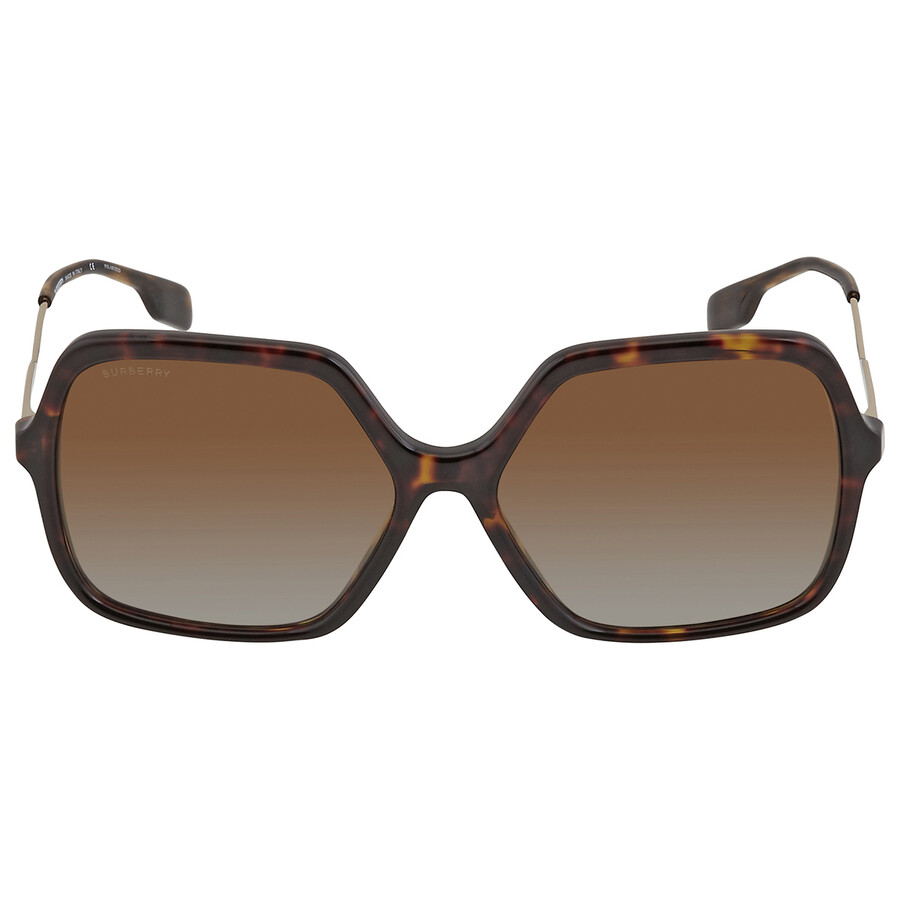 Burberry Brown Gradient Square Ladies Sunglasses BE4324 3002T5 59