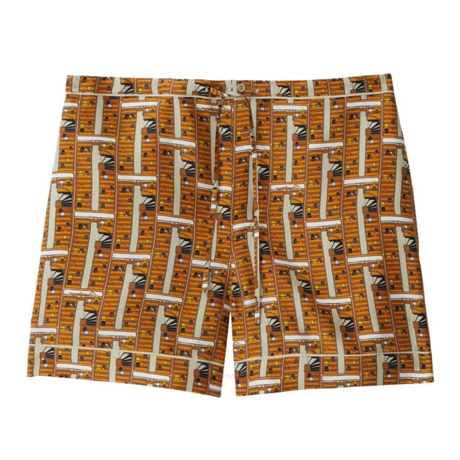 Burberry Bus Silk Pyjama Shorts