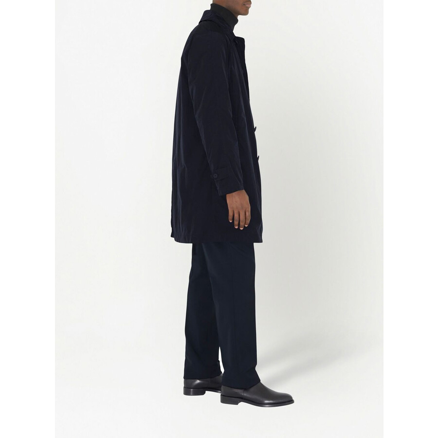 Camden Single-Breasted Logo Patch Coat, Brand Size 50 ( US Size 40 )