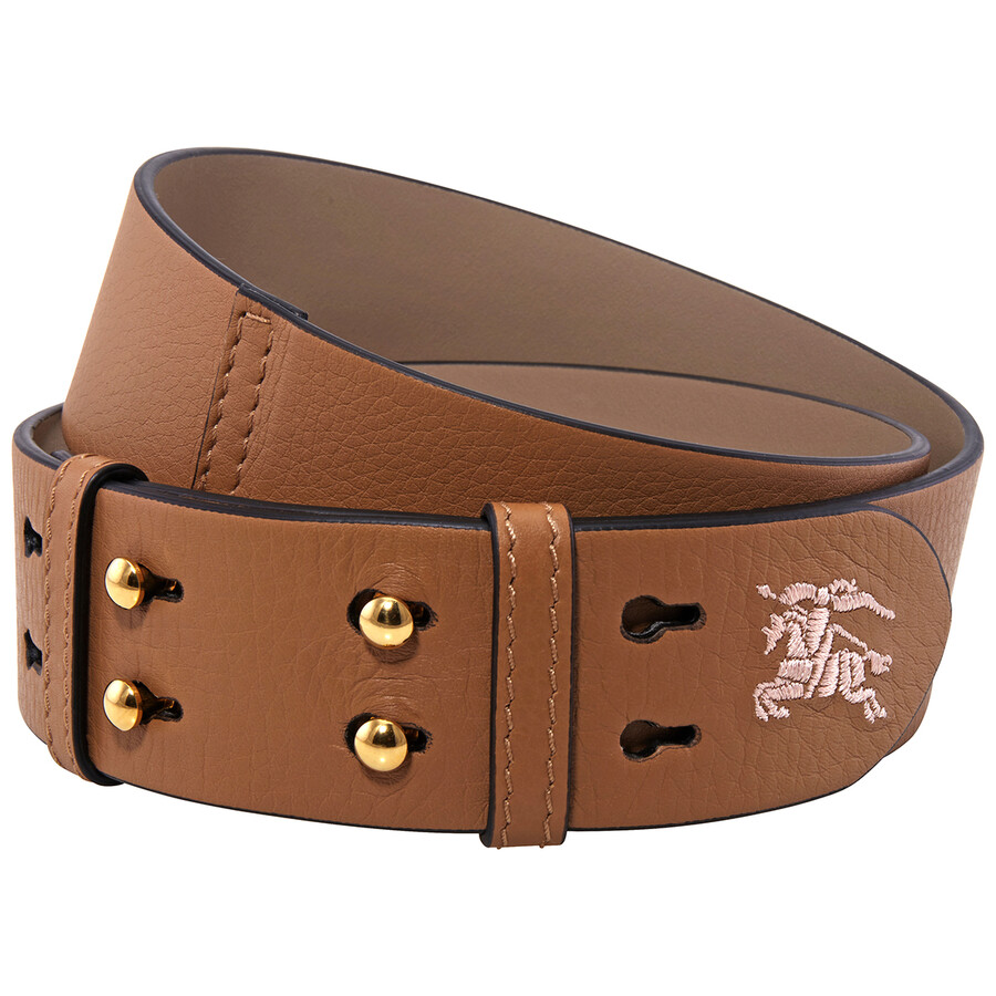 camel leather belt