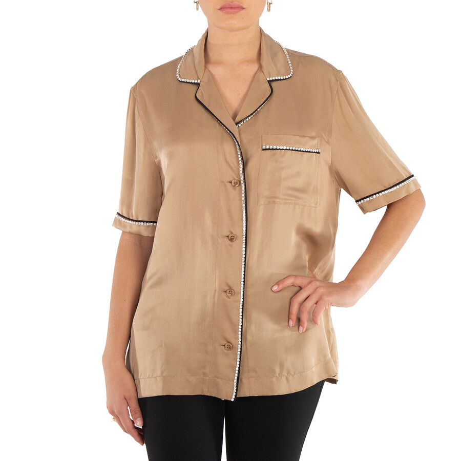 Camel Tierney Bowling Pajama Shirt