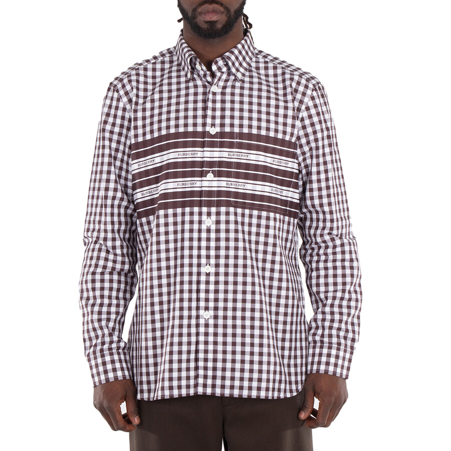 Cannelton Long-Sleeve Check Cotton Poplin Shirt