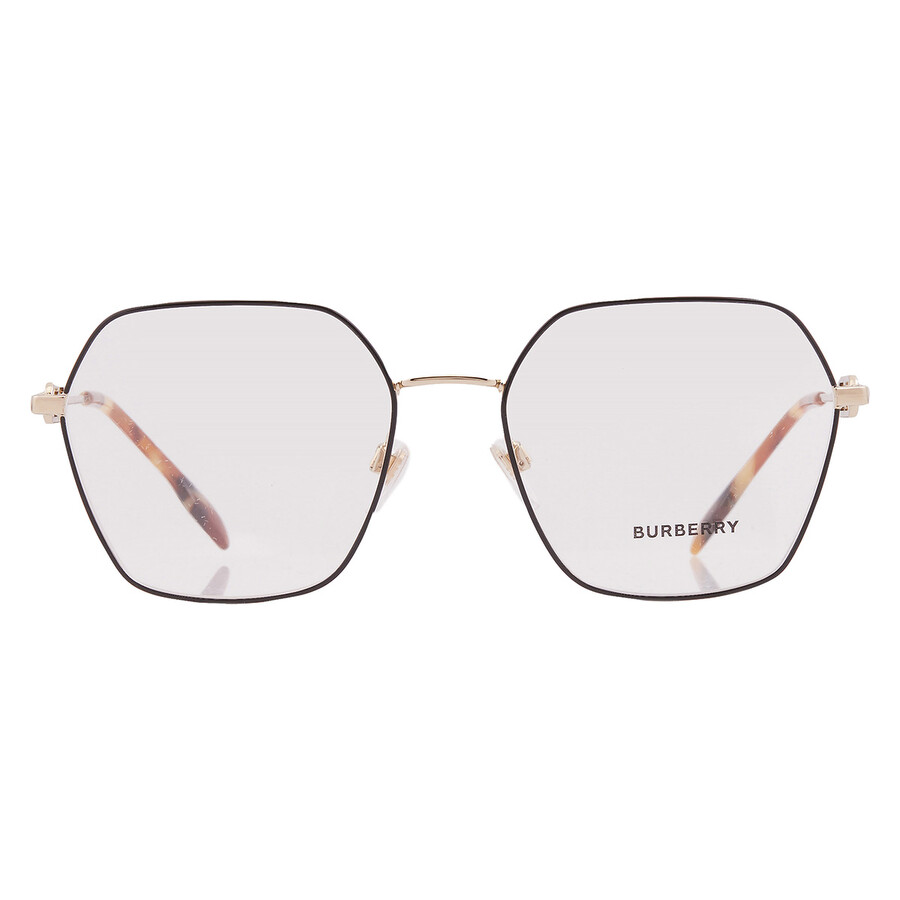 Burberry Charley Demo Hexagonal Ladies Eyeglasses Be1361 1326 56