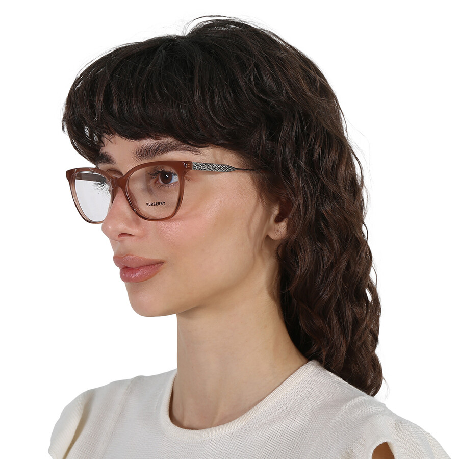 Burberry Charlotte Demo Cat Eye Ladies Eyeglasses Be2333 3173 53 In Red