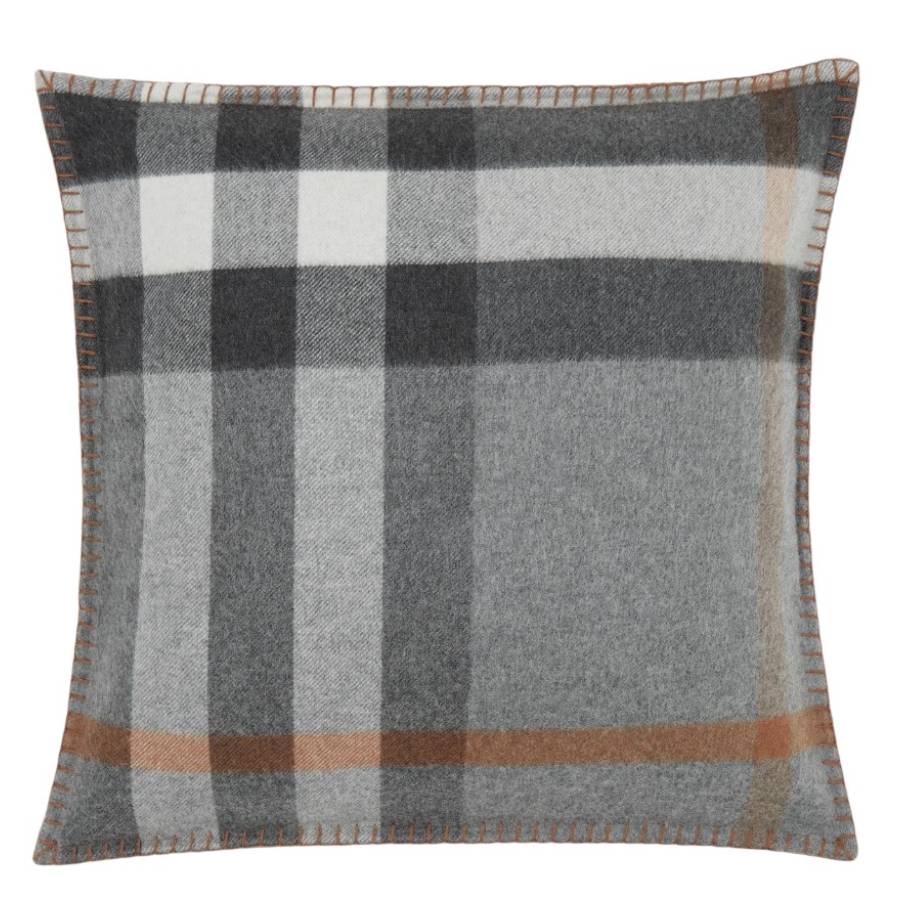 Burberry Check Cashmere Cushion Cover 8065081 5045700925067 - Jomashop