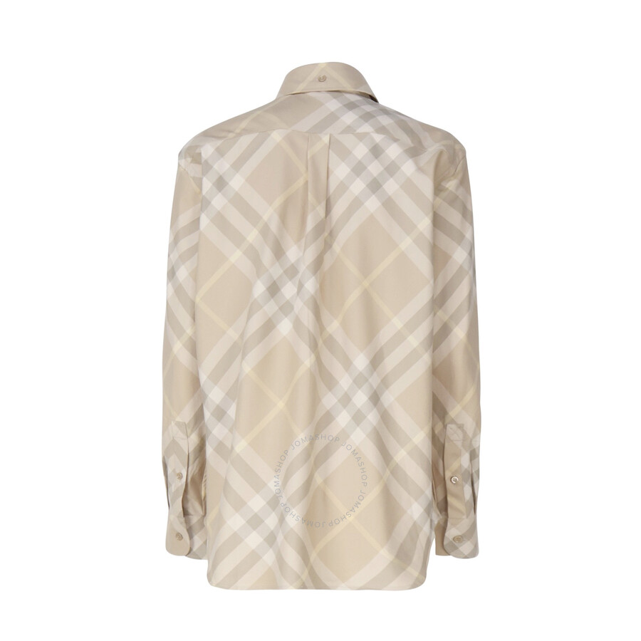 Burberry Shirts In Beige