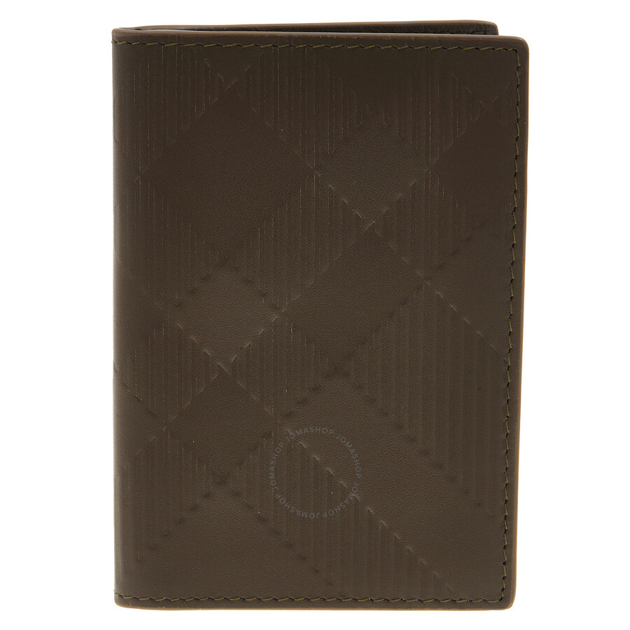 Burberry Check-pattern Bi-fold Card Holder