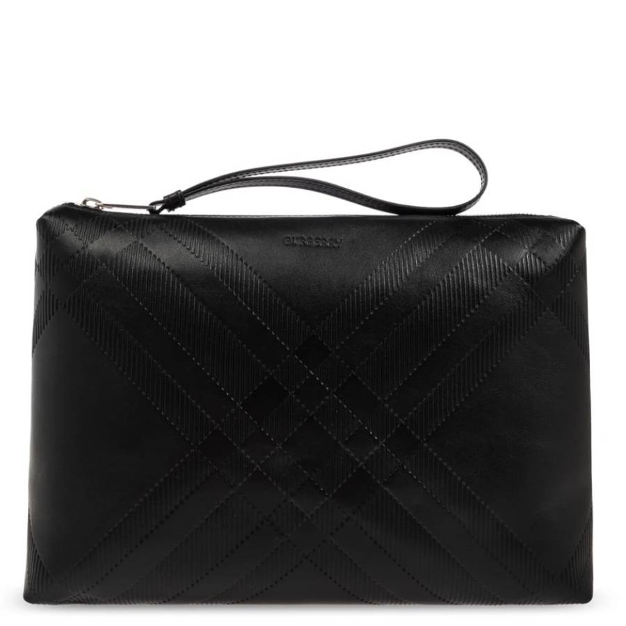 Burberry Check Embossed Clutch Bag 8106013 5045708992498