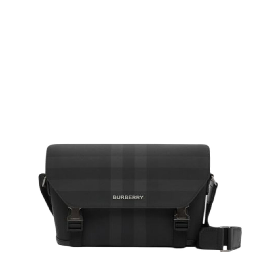 Burberry 　 シューズバック Burberry Cannon Charcoal Grey Branded Nylon Econyl Belt Bag