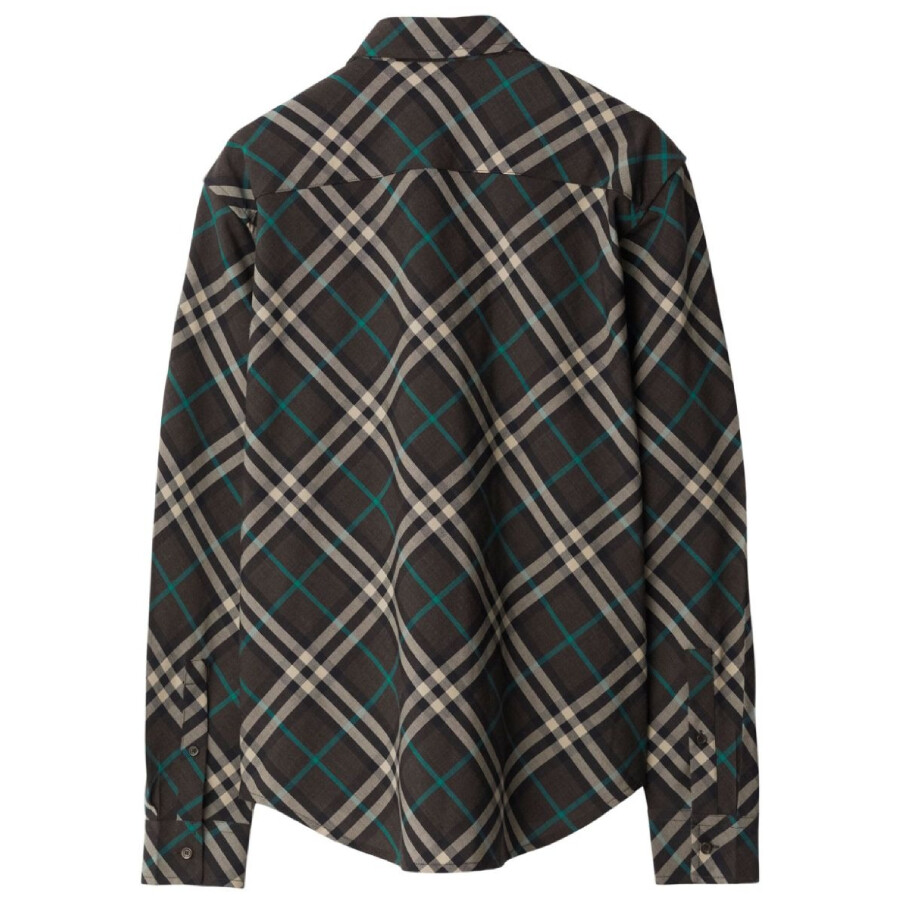 Burberry Checked Button-up Shirt