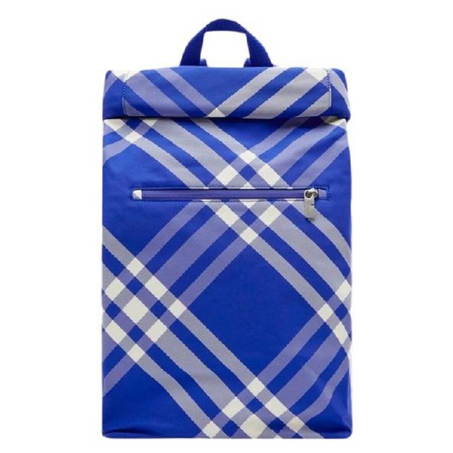 Burberry リュック Burberry Check Pattern Roll Backpack 8077774 5045704527526