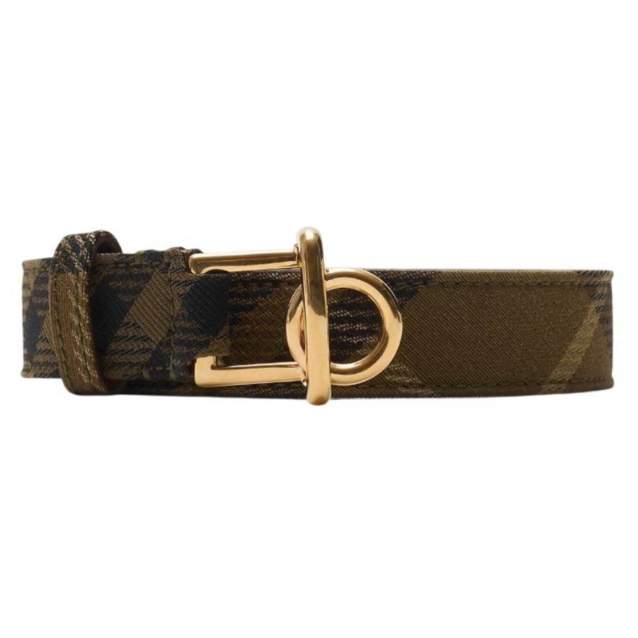 Burberry Check Woven Rocking Horse Belt