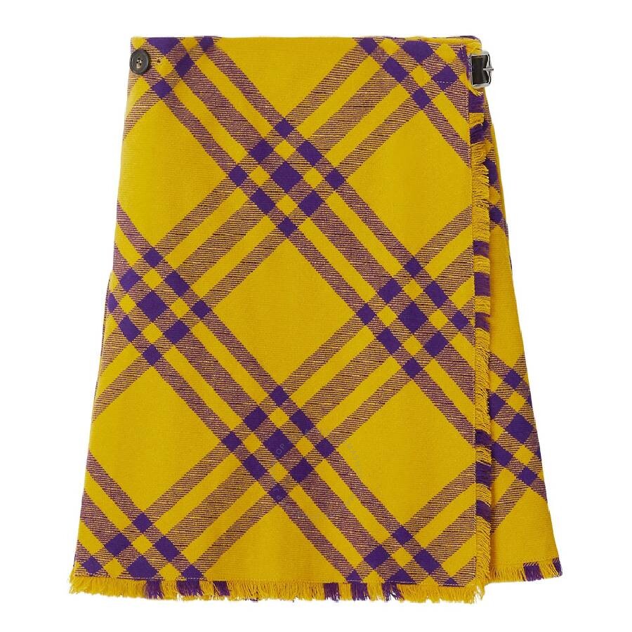 Burberry Check Wool Kilt