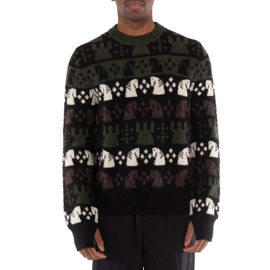 Chess Wool-Blend Jumper
