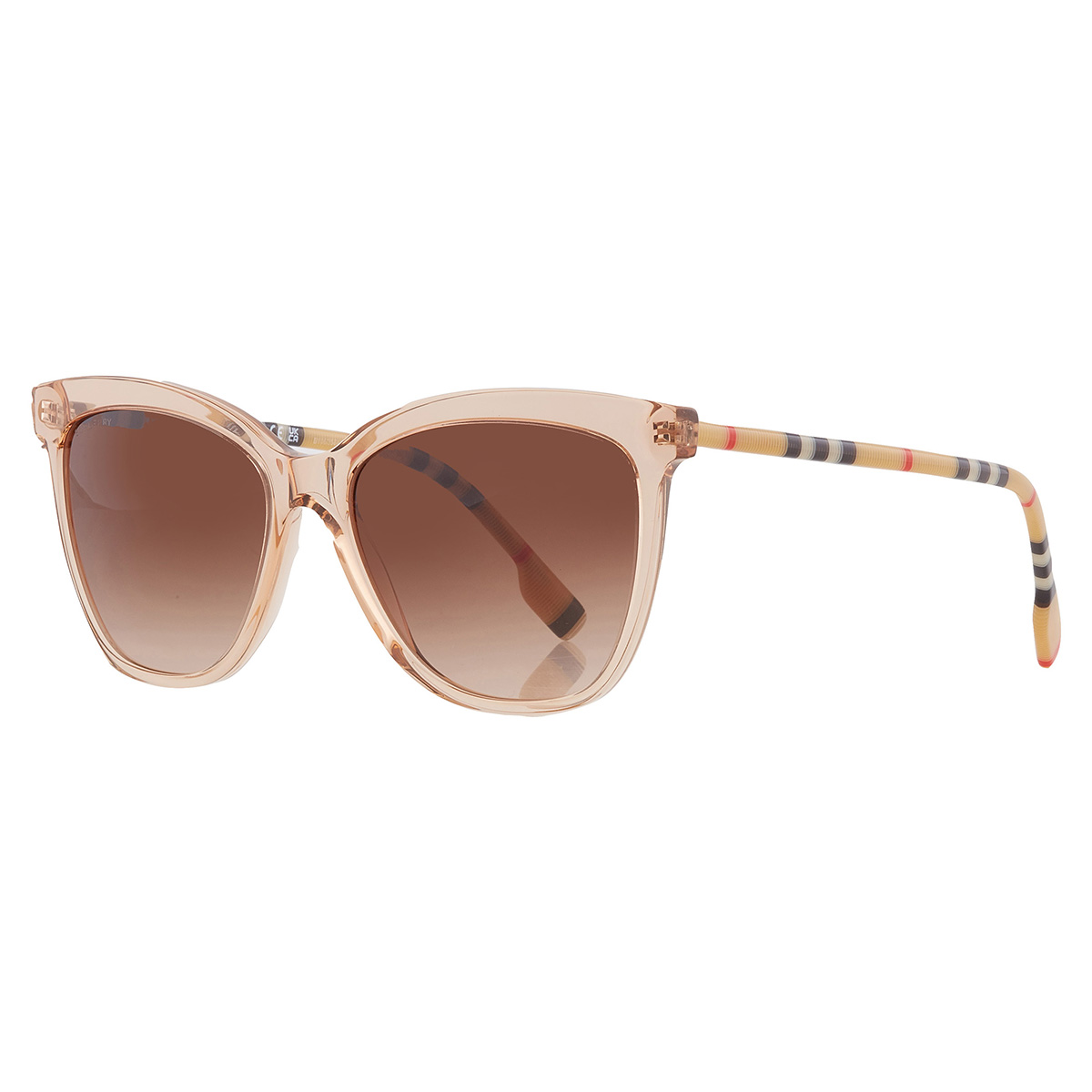 Burberry Clare Brown Gradient Butterfly Ladies Sunglasses  display picture 2