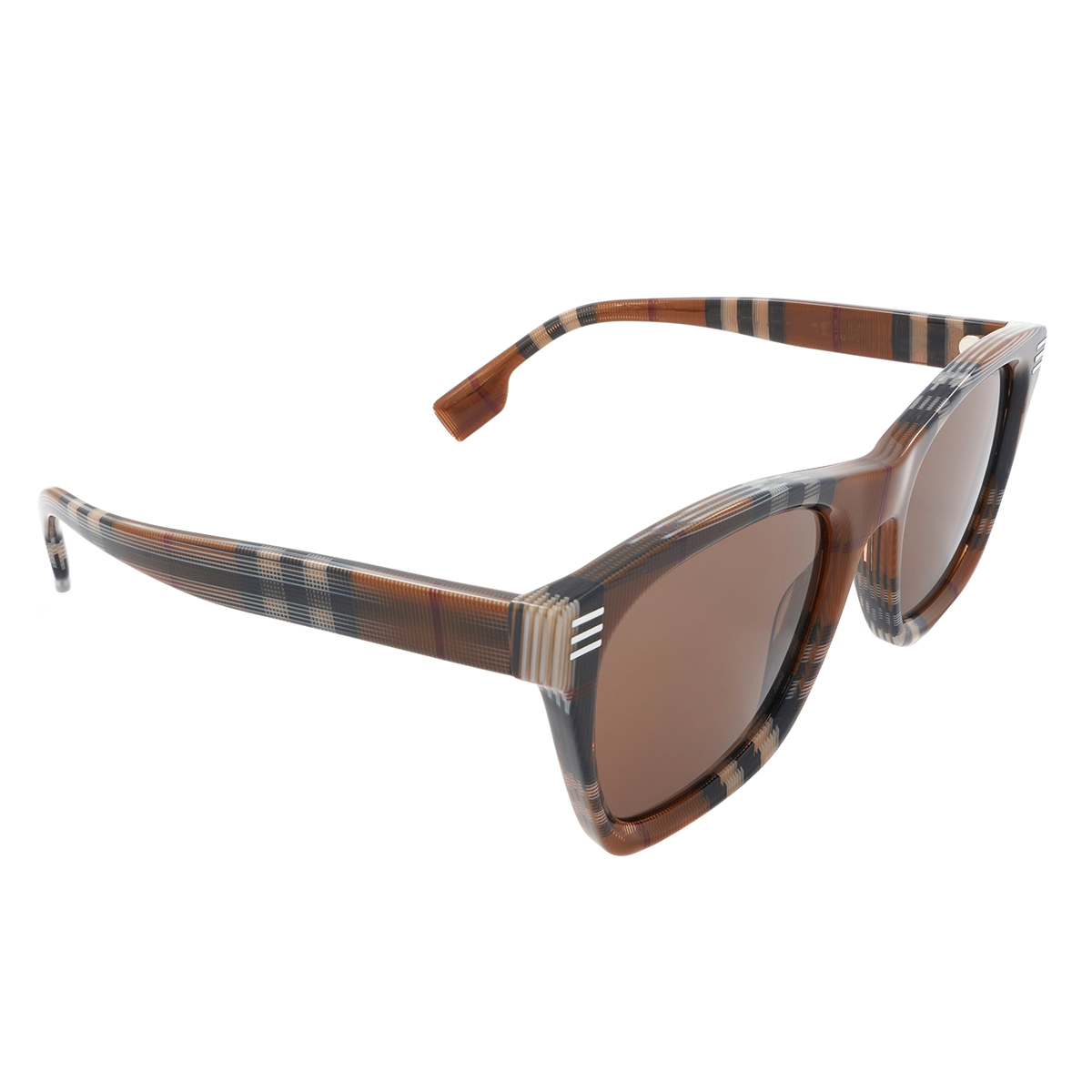 Burberry Cooper Dark Brown Square Men display picture 1