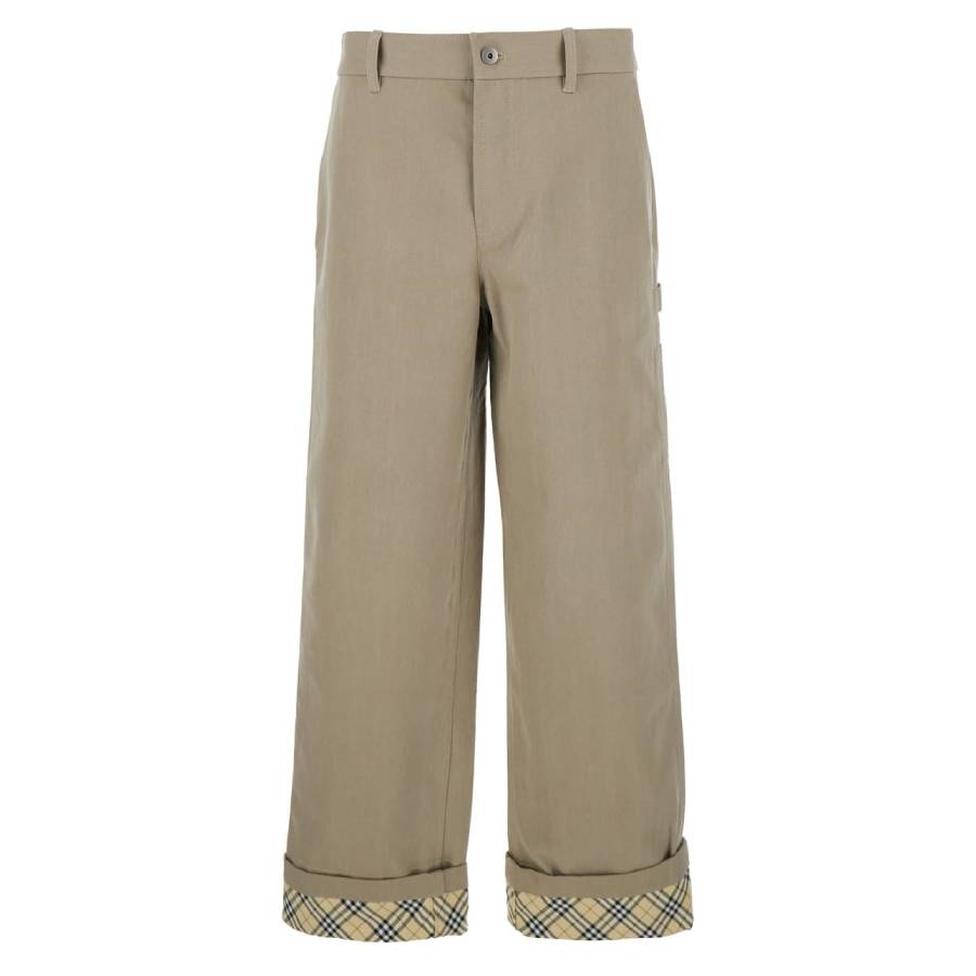 Burberry Cotton Carpenter Trousers, Brand Size 44 (Waist Size 29.5