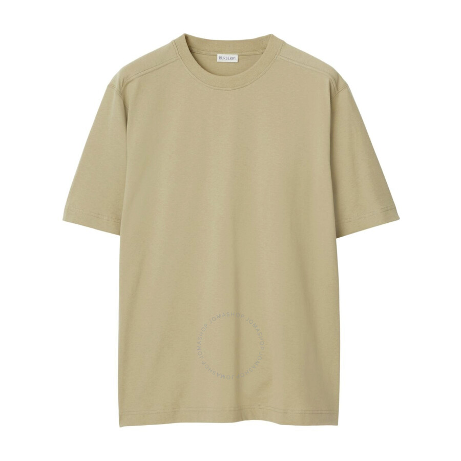 Burberry T-shirt Oversize In Cotone Cappuccino Uomo