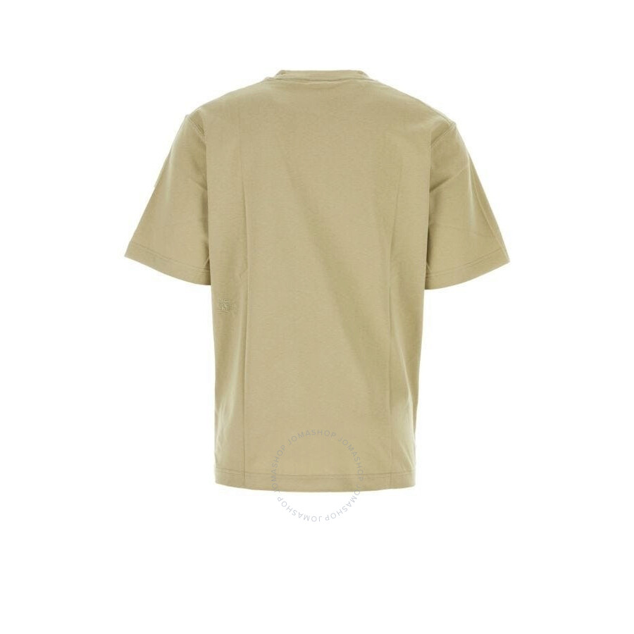 Burberry T-shirt Oversize In Cotone Cappuccino Uomo