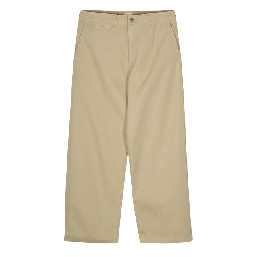 Cotton Wide-Leg Trousers