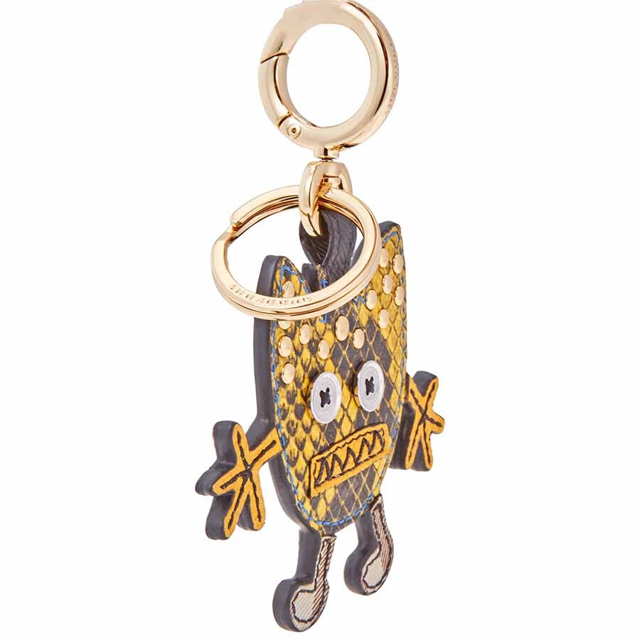 Burberry Creature Python Print Keyring Handbags