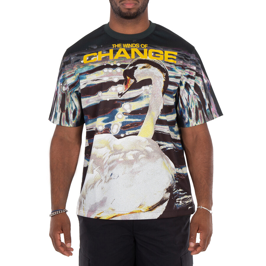 Crew Neck Graphic Print T-Shirt