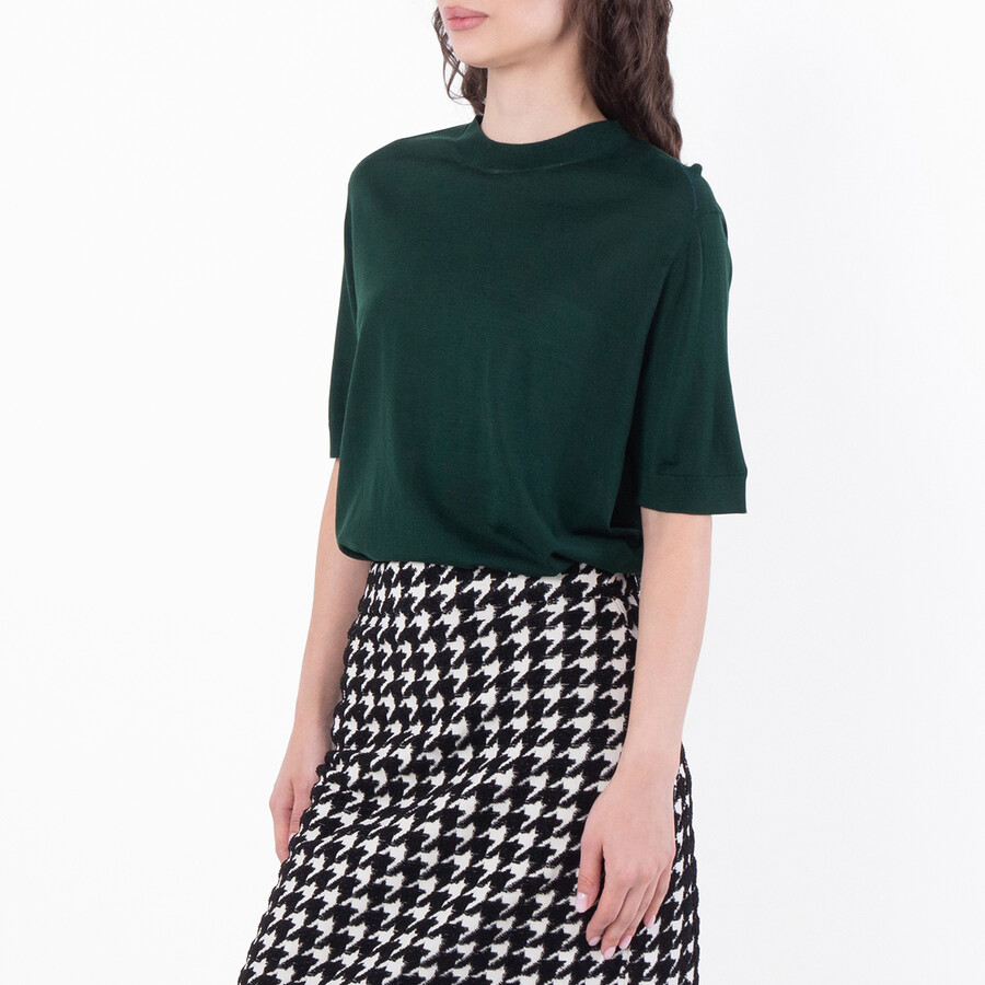 Crew-Neck Wool T-Shirt