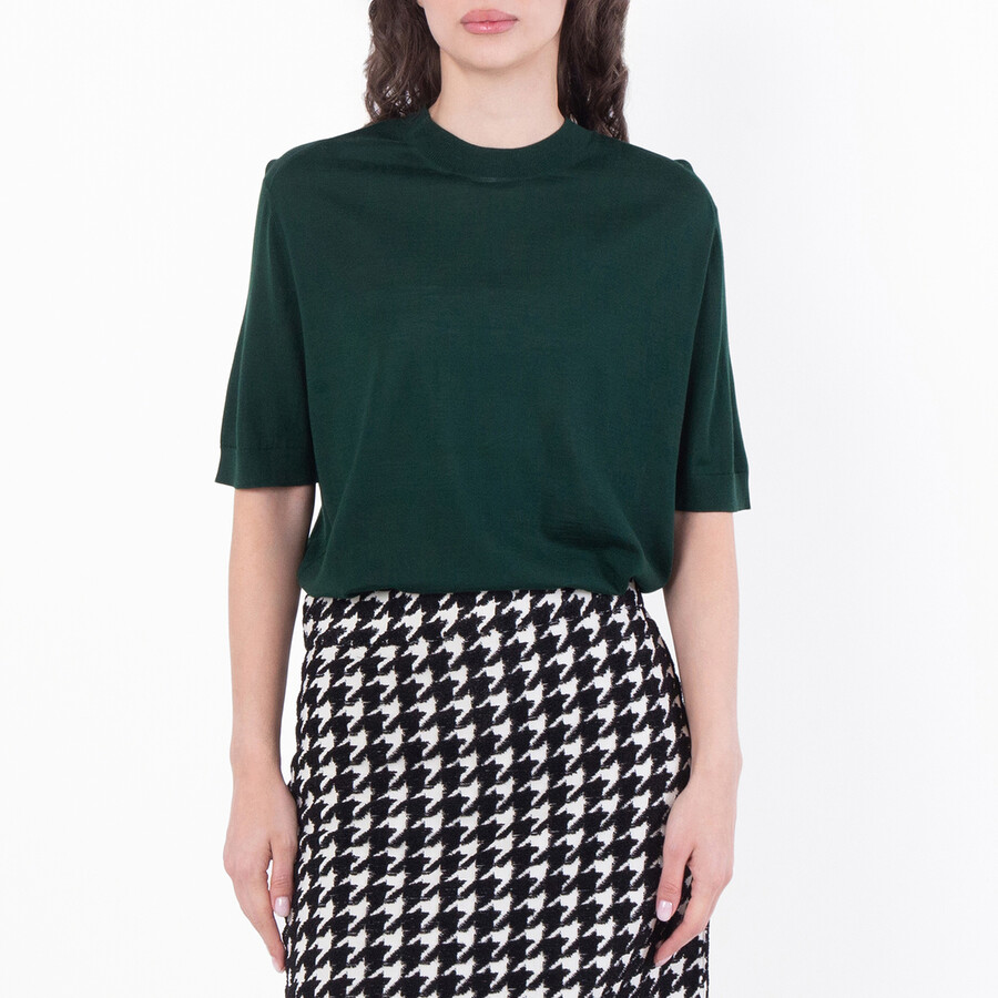 Crew-Neck Wool T-Shirt