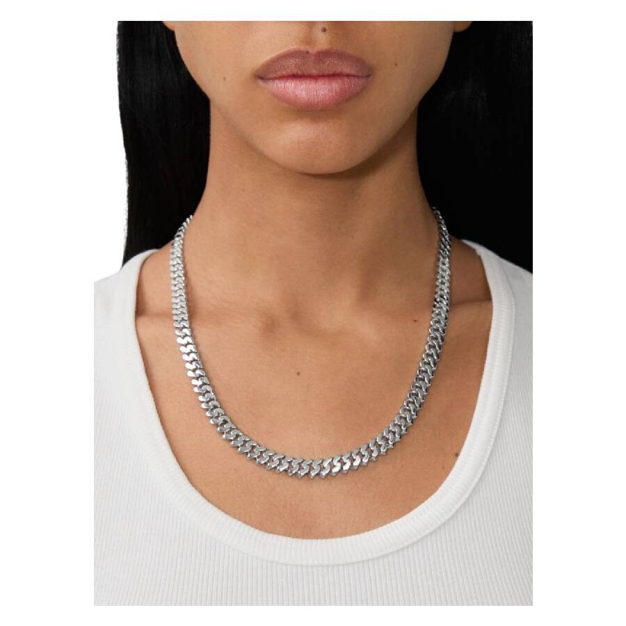 Burberry Cuban Chain Thorn Detail Necklace