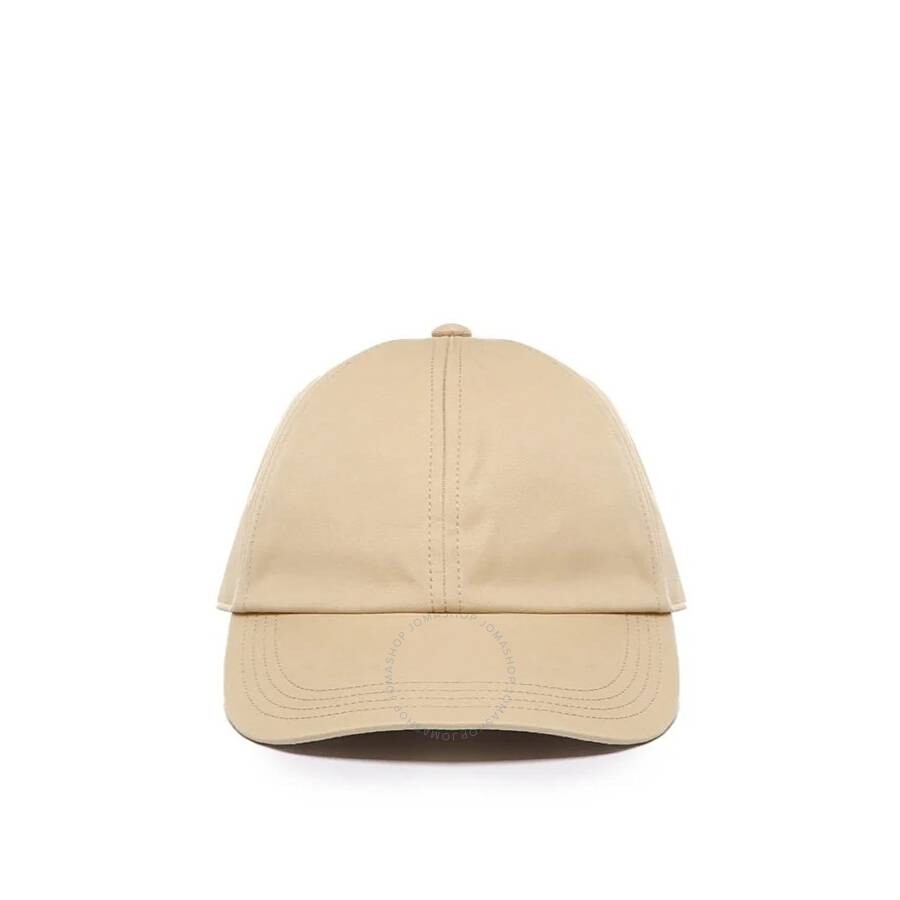 Burberry Curved-Peak Cotton Baseball Cap, Size Large 8082655