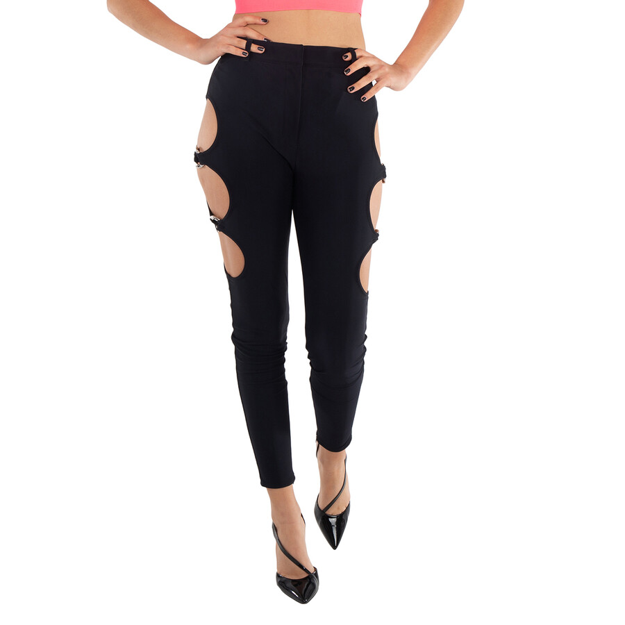 Cut Out Hook And Bar Leggings