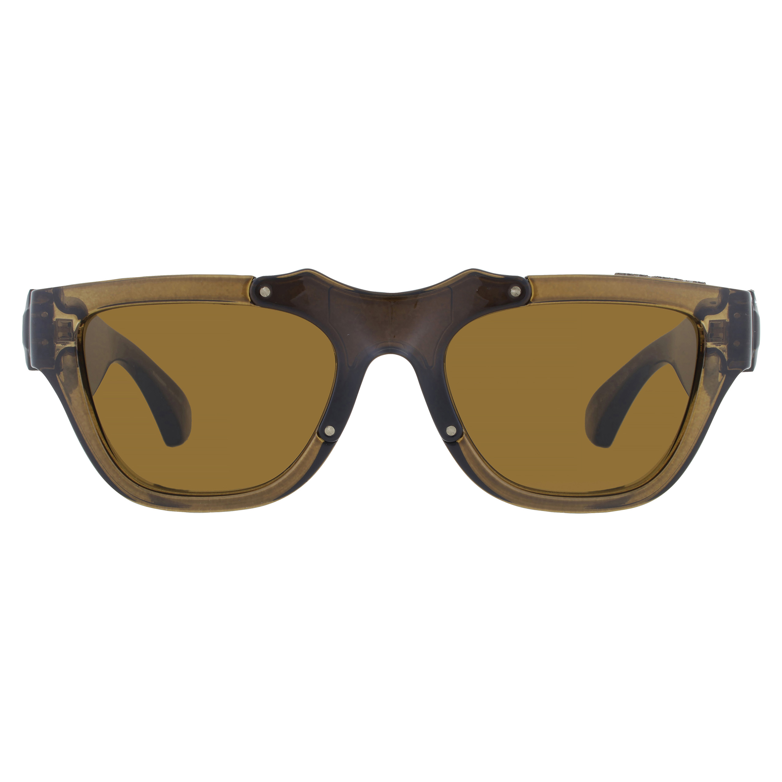 Burberry Dark Brown Square Unisex Sunglasses BE4445U 414373 
