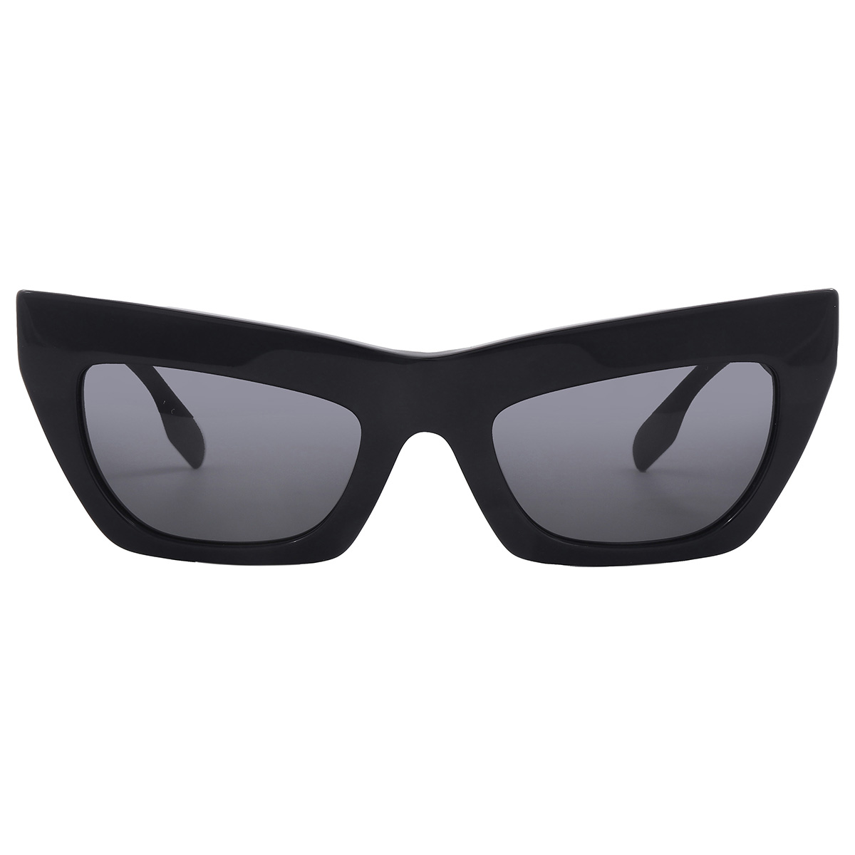 Burberry Black Women\'s Cat-Eye Sunglasses with Dark Lenses Burberry Sunglasses B4216 3001/T3 57*16 140 Cats-Eye Black  main image 3