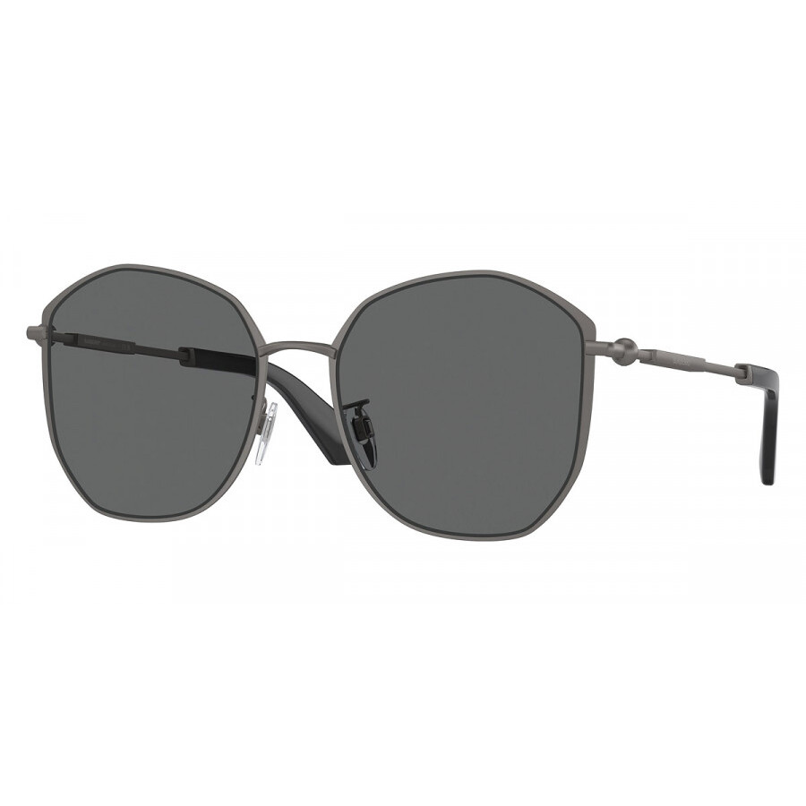 Burberry Dark Grey Irregular Ladies Sunglasses Be3153d 131687 57 In Gray