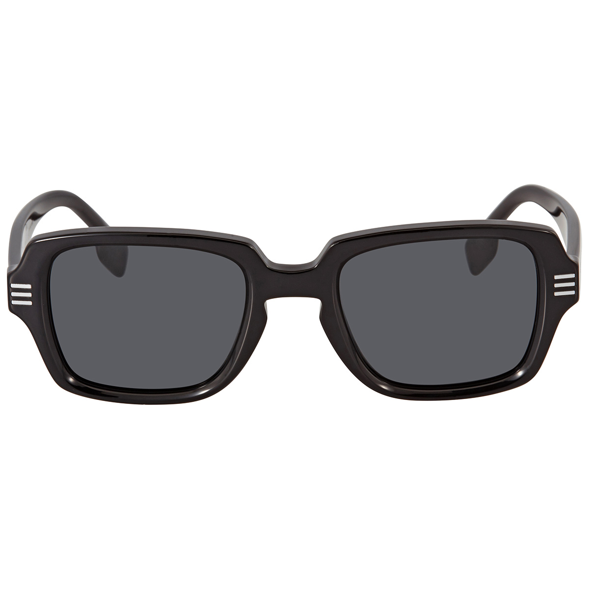 Burberry Eldon Dark Grey Rectangular Men's Sunglasses BE4349