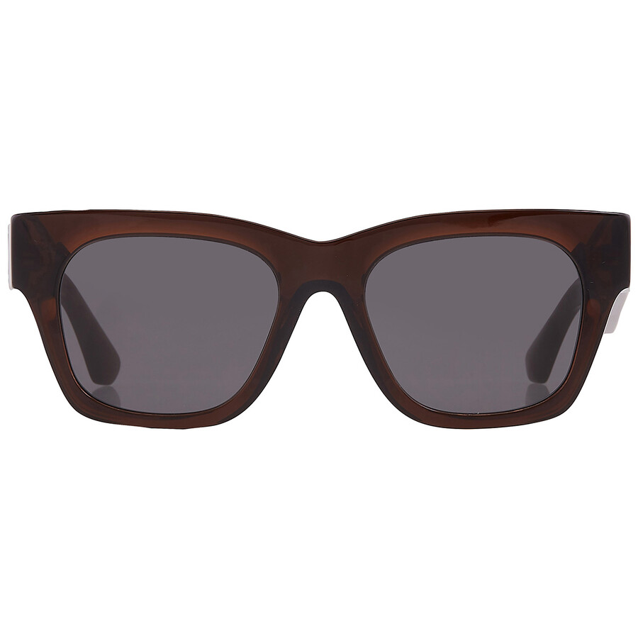 BURBERRY BURBERRY DARK GREY SQUARE LADIES SUNGLASSES BE4424 411687 52