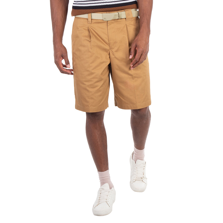 Burberry Darwin EKD Embroidered Cotton Cargo Shorts, Brand