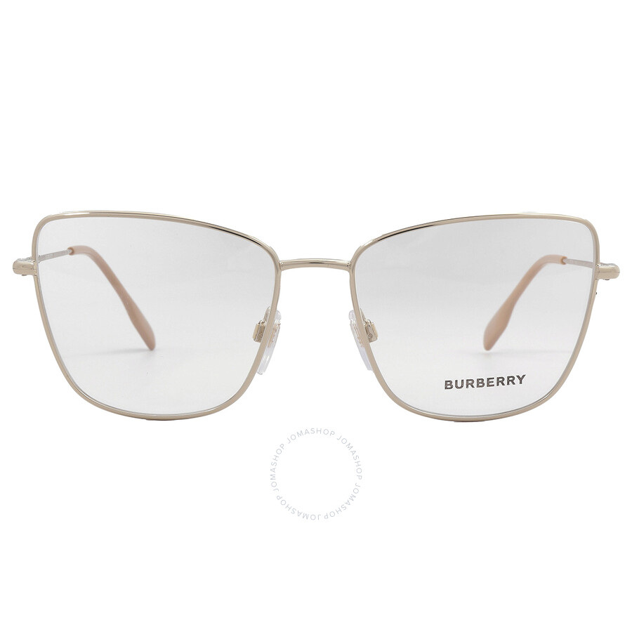 Burberry Demo Cat Eye Ladies Eyeglasses 0be1367 1338 53 In Red