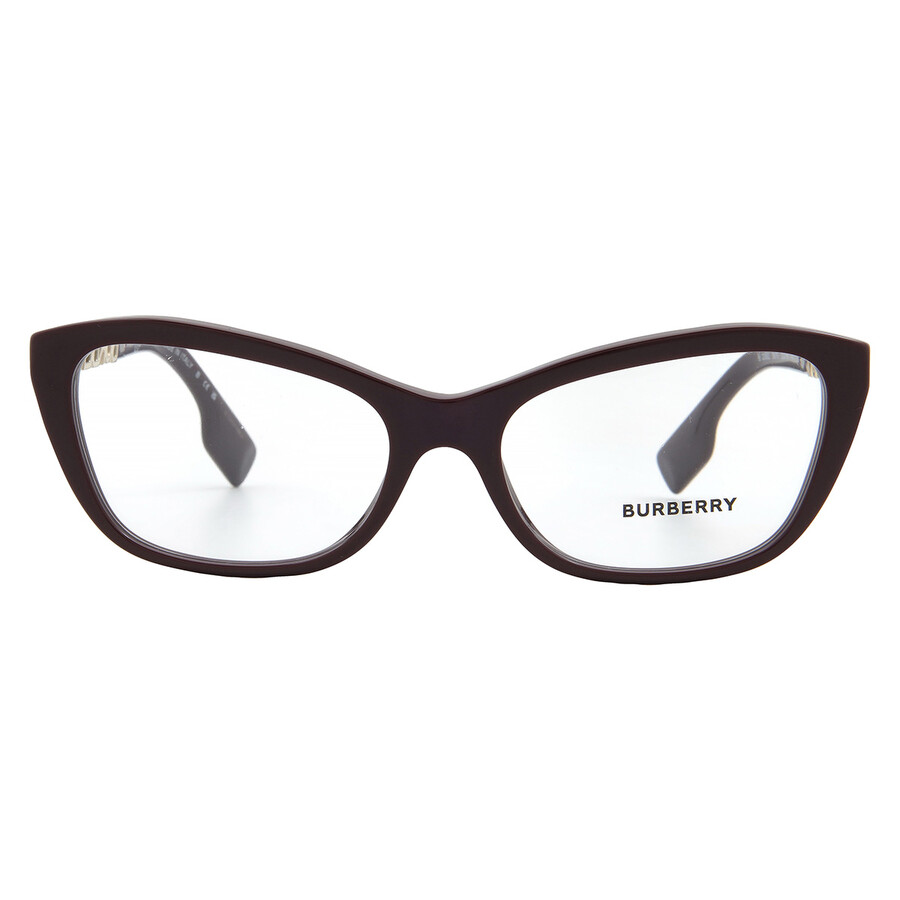 Burberry Demo Cat Eye Ladies Eyeglasses Be2392 3979 52