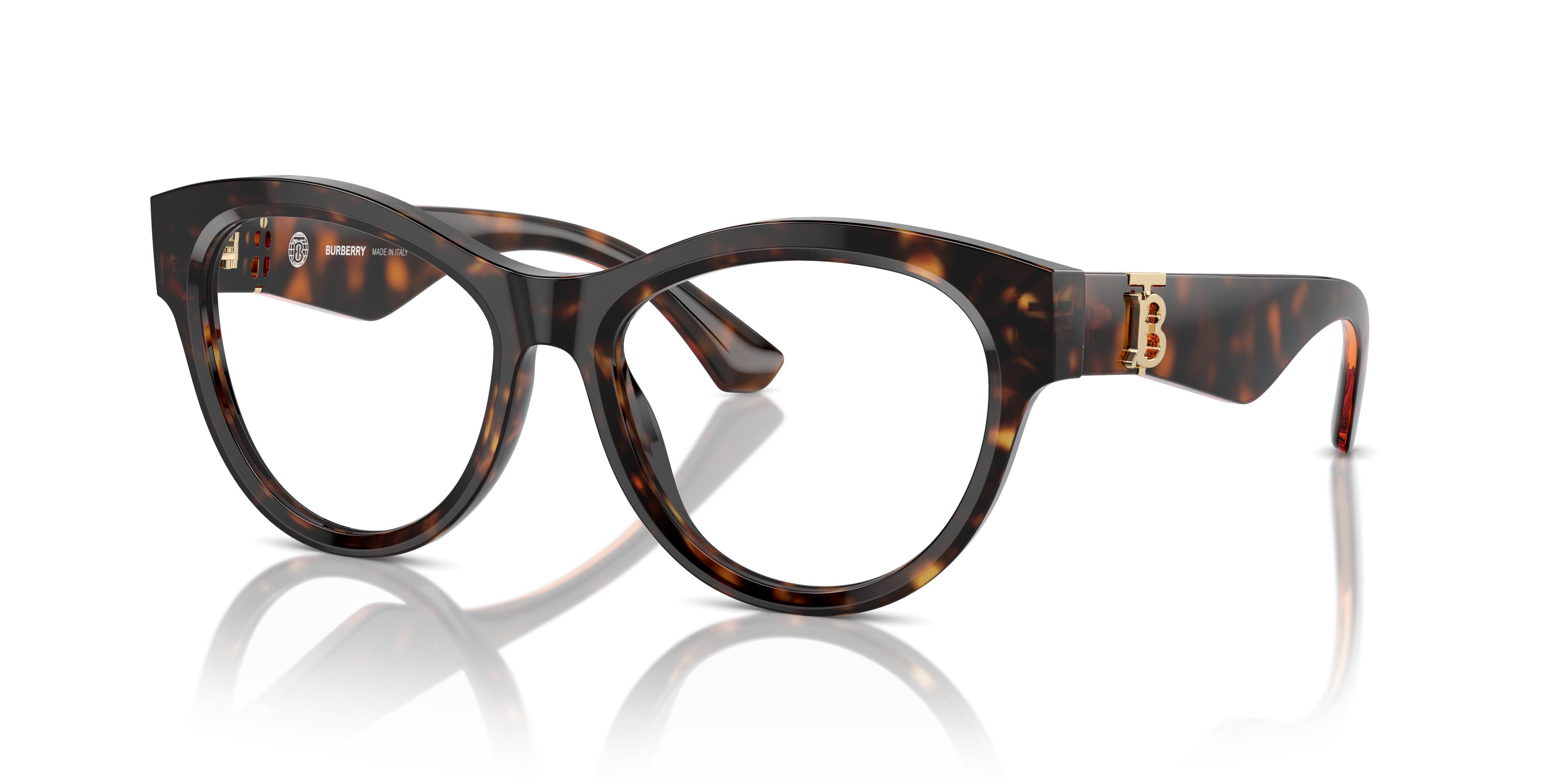 Burberry Demo Cat Eye Ladies Eyeglasses BE2404 3002 53