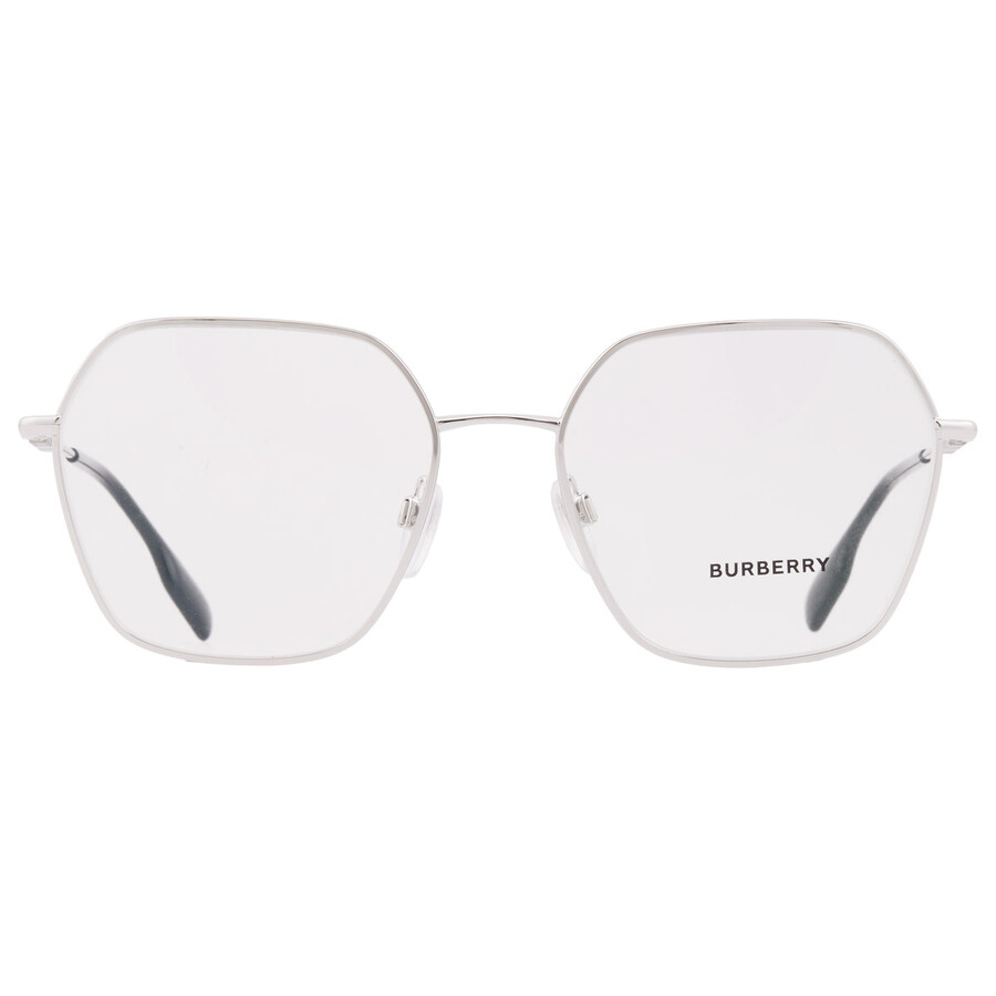 Burberry Demo Irregular Ladies Eyeglasses Be1381 1005 56